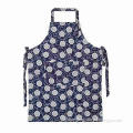 Eco-friendly Cotton Cooking Apron with One Front Pocket, Customized Colors and Designs Accepted